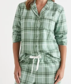 Sussan Pyjama Sets|Everyday Icons>Check Flannelette Pyjama Set