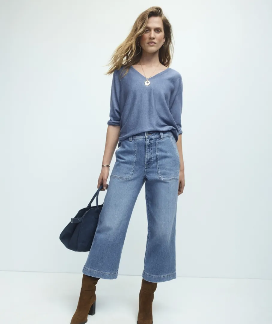 Sussan Pants|Denim>Culotte Jean