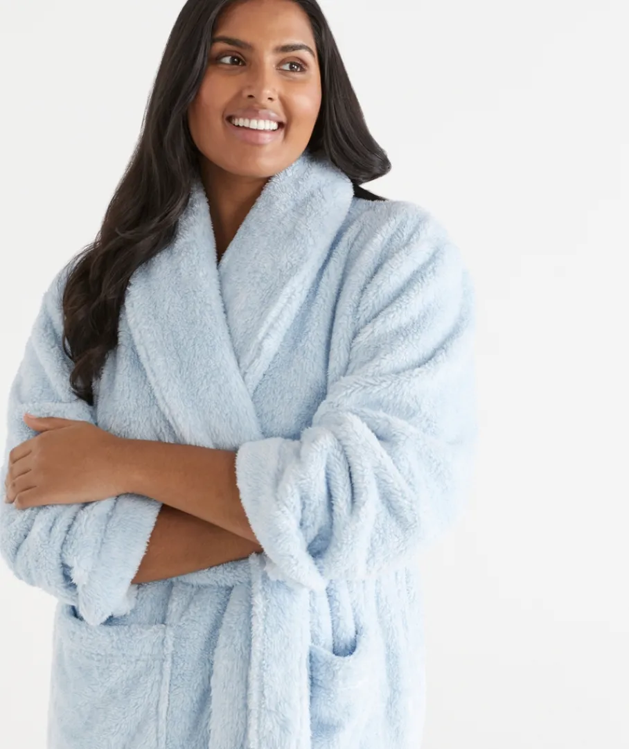 Sussan Dressing Gowns|Everyday Icons>Fluffy Knit Robe