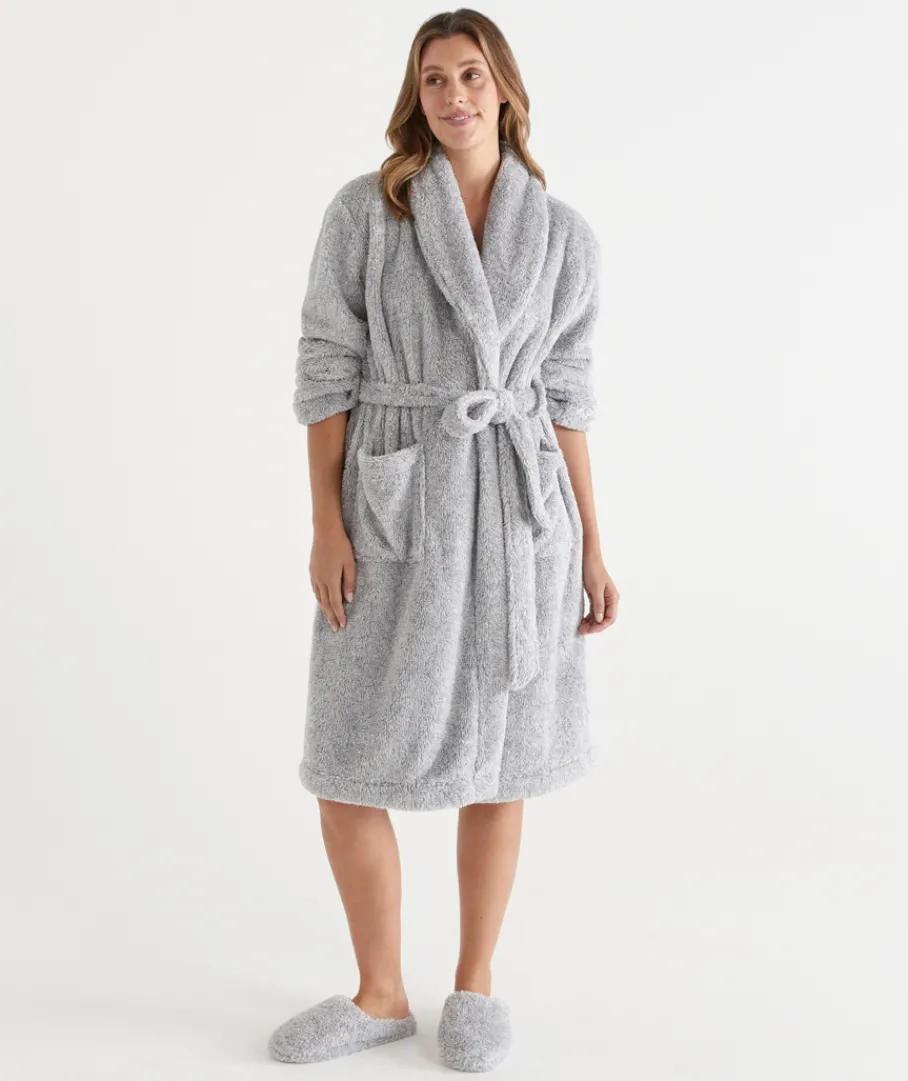 Sussan Dressing Gowns|Everyday Icons>Fluffy Knit Robe