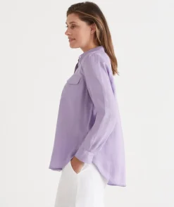 Sussan Tops|Shirts & Blouses>Linen Urban Shirt