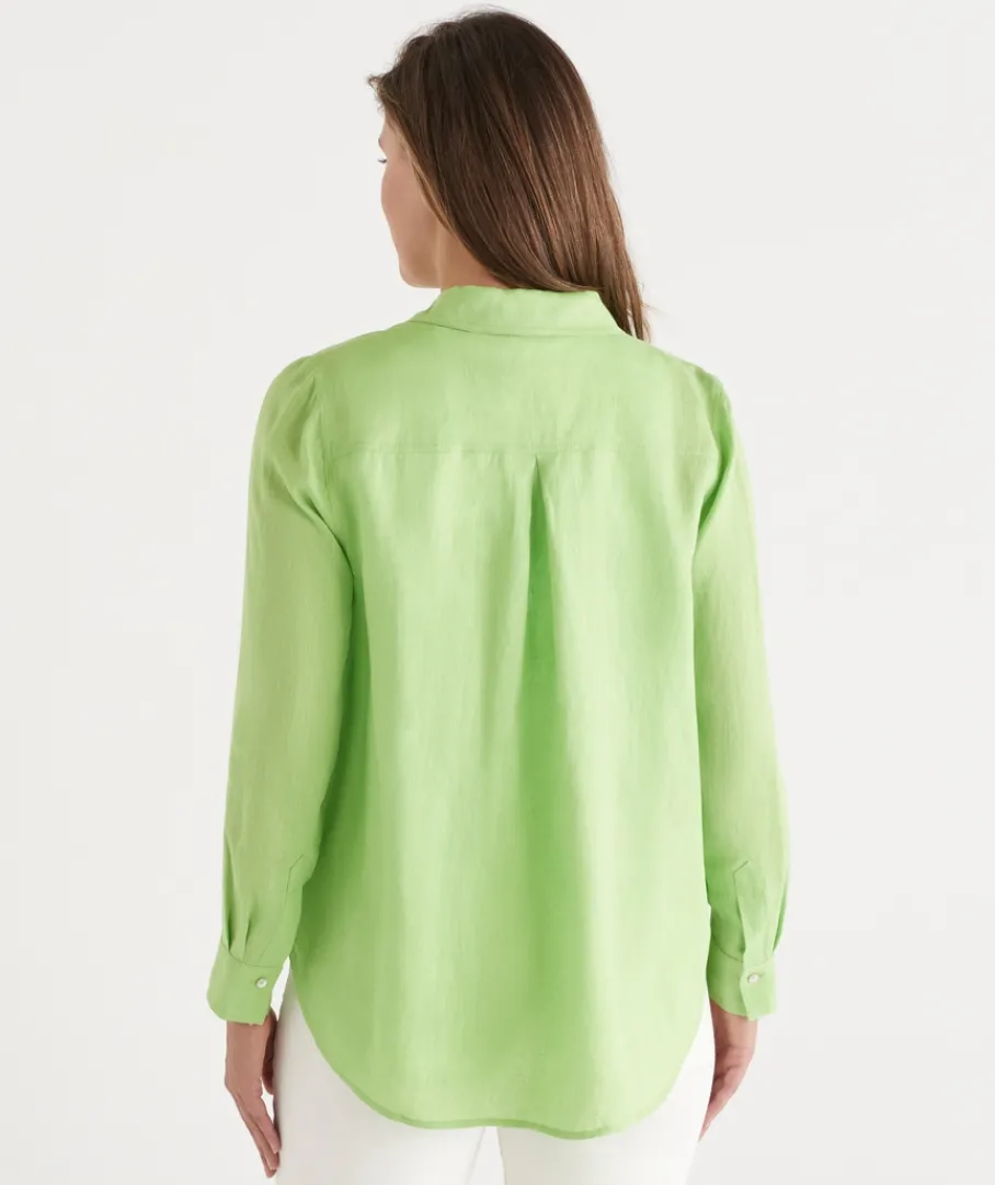 Sussan Tops|Shirts & Blouses>Linen Urban Shirt