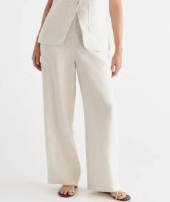 Sussan Pants|Matching Sets>Linen Wide Leg Pant