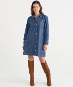 Sussan Dresses|Denim><noscript><img data-lazyloaded=
