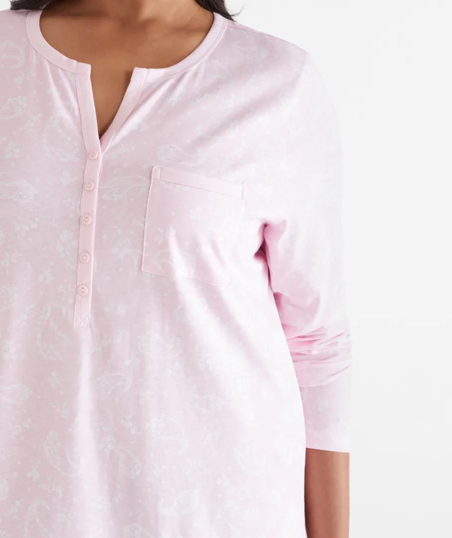 Sussan Nighties|Everyday Icons>Paisley Long Sleeve Nightie