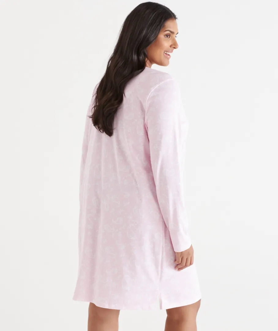 Sussan Nighties|Everyday Icons>Paisley Long Sleeve Nightie