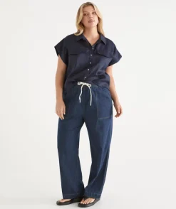 Sussan Pants|Denim><noscript><img data-lazyloaded=