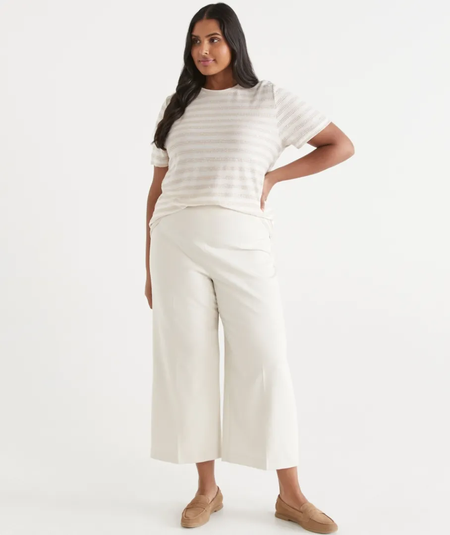 Sussan Pants|Matching Sets>Seam Detail Culotte Pant