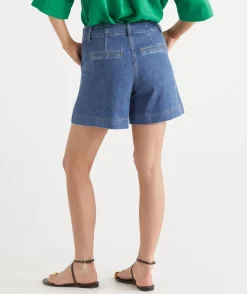 Sussan Shorts|Denim><noscript><img data-lazyloaded=